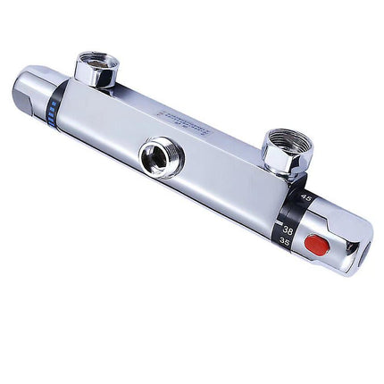Thermostatic shower mixer.