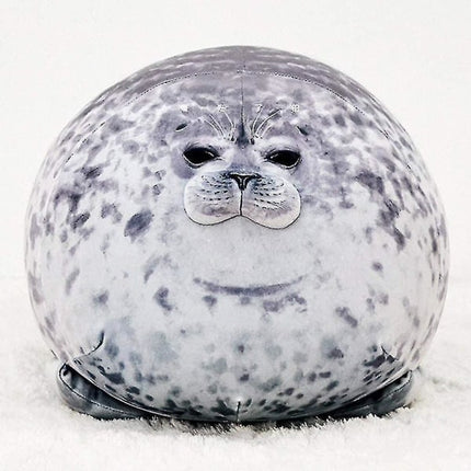 60cm seal pillow, chubby blob seal pillow Cute seal stuffed animal cotton plush toy Pillow Co.