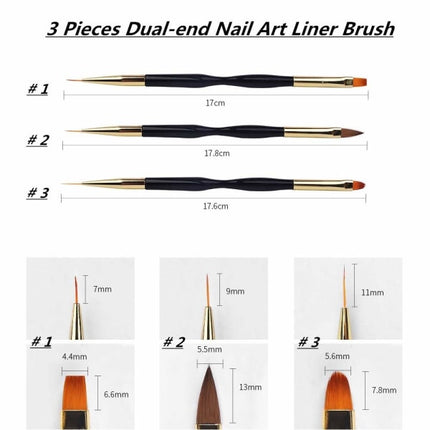2pcs Polygel Brush and Picker with Double Ends, 2 in 1 Design Polygel_max.