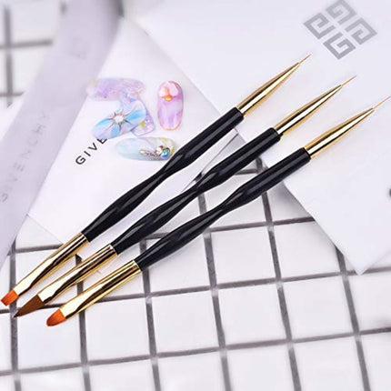 2pcs Polygel Brush and Picker with Double Ends, 2 in 1 Design Polygel_max.