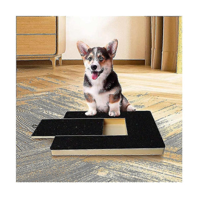 Dog Claw Training Board - File Trimmer Board, Trimming Board, Scratching Box, Sandpaper, Filing, Scraping.