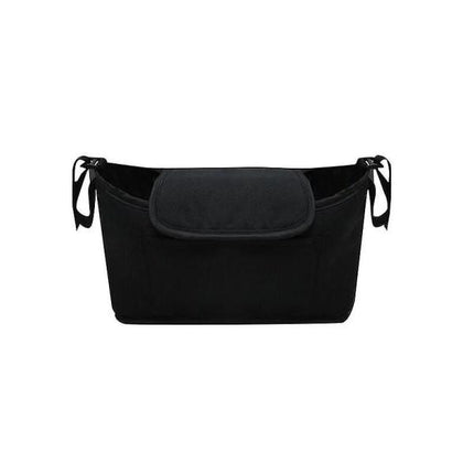 Baby Organizer Stroller Accessories Bag Large Space for All Strollers（Black）.