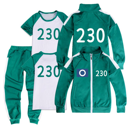 Squid Game, sportswear, complete set with rope 120 140.
