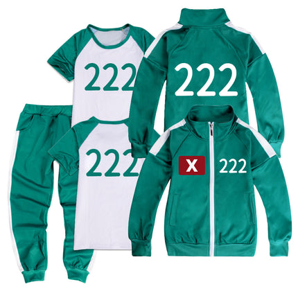 Squid Game, sportswear, complete set with rope 120 140.