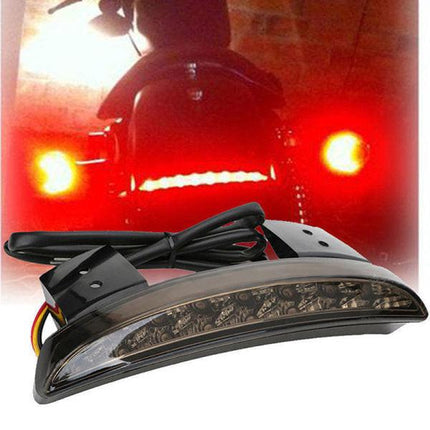 Motorcycle Mount XL883 1200 LED Tail Light Rear Black.