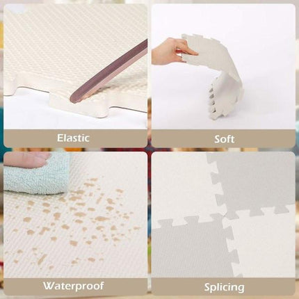 Foam Play Mat - Soft Eva Puzzle Mat for Kids, Interlocking Play Mat for Kids Foam Floor Mat, 16 pcs..