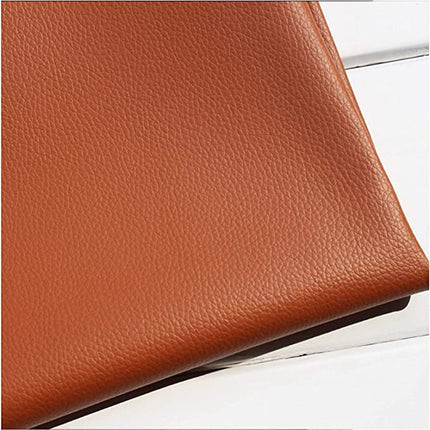 INF Self-Adhesive Repair Patch Faux Leather 50x138 cm Light Brown.