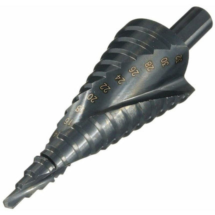 HSS Step Drill Conical Metal Drill Bit 4-32mm for Screwdriver on Steel Wood Plastic.