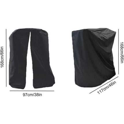 Treadmill Cover Foldable Treadmill Cover with Zipper, Dustproof Protection for Exercise Equipment Treadmill for Exercise 46 x 38 x.