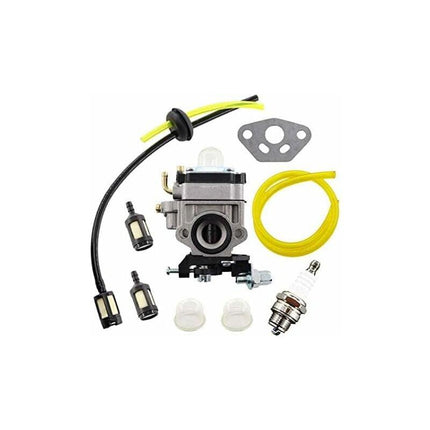 Carburetor kit for AL-KO Alko grass trimmers, models BC410, BC4535, BC4125, with hose and fuel filter..