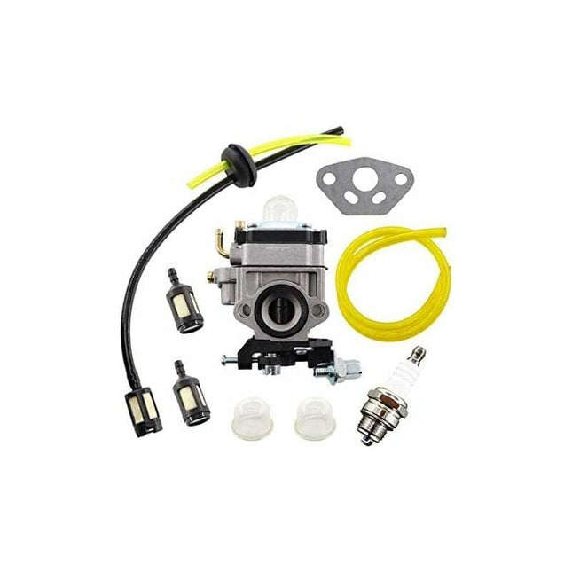 Carburetor kit for AL-KO Alko grass trimmers, models BC410, BC4535, BC4125, with hose and fuel filter..
