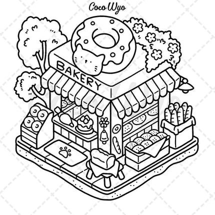 Coloring Book for Adults and Teens, Super Cute Patterns for Relaxation.