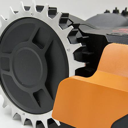 Worx Landroid Robotic Lawn Mower Pulley Sprocket Studs Anti-Slip Wheels-L Type 225mm, 2pcs.