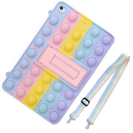 compatible with Tablet Case-Bear Head Color + Lanyard-IPAD mini 4_max.