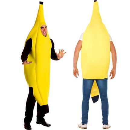 Appealing Banana Costume Adult Deluxe Set for Halloween L_max.