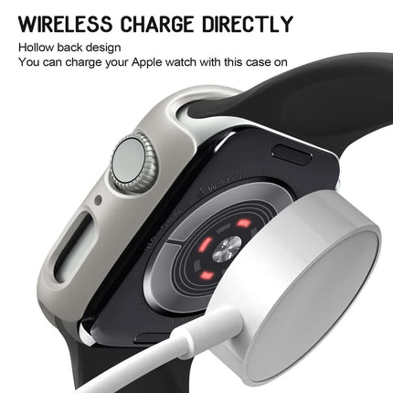 3pcs Hard PC Case for Apple Watch 45mm 41mm 38mm 42mm 40mm 44mm Matte Bumper Case Frame for iWatch SE 9 8 7 6 5 4 3 2 3pcs 42MM Series 3 2 1.