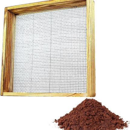 Garden sieve, soil sieve, mesh, ground stone, sand sieve, garden tool for sifting compost, dirt, soil, leaves, live.