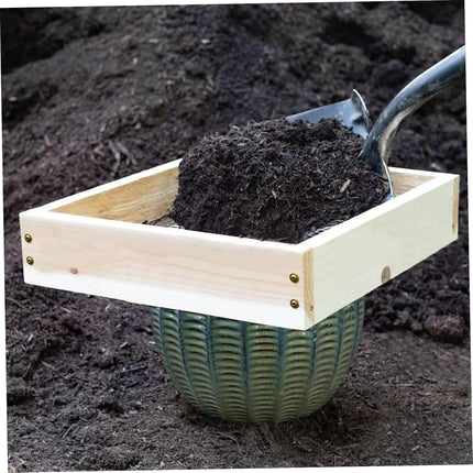 Garden sieve, soil sieve, mesh, ground stone, sand sieve, garden tool for sifting compost, dirt, soil, leaves, live.