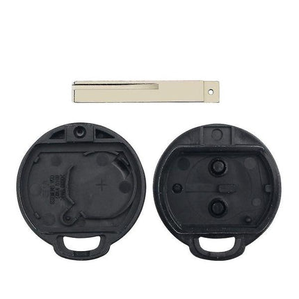 Remote control shell 2 buttons for Mitsubishi Colt Warior Carisma Spacestar straight key uncut blade - Perfect.