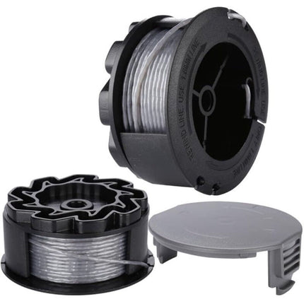 Wire spool for BOSCH UniversalGrassCut Trimmer 18 18-26 18-260 F016800570 with cap (2 pieces)..