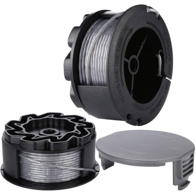 Wire spool for BOSCH UniversalGrassCut Trimmer 18 18-26 18-260 F016800570 with cap (2 pieces)..