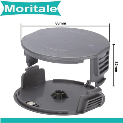 Wire spool for BOSCH UniversalGrassCut Trimmer 18 18-26 18-260 F016800570 with cap (2 pieces)..