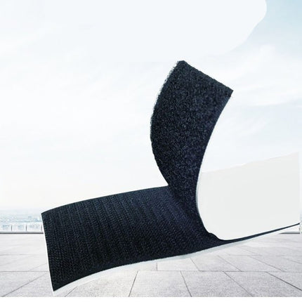 Self-adhesive Velcro 8 meters extra strong, double-sided (black).