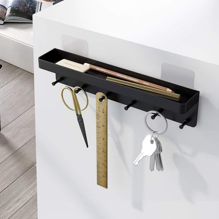 Self-adhesive Key Hooks Key Holder for Wall 6 Hooks Key.