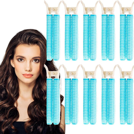 Volumizing Hair Root Clips - Set of 10 Magic Clips for Hair Volume - Hair Root Fluffy Hair Clip Head Seamless Hair Clip Curling Barrel -.