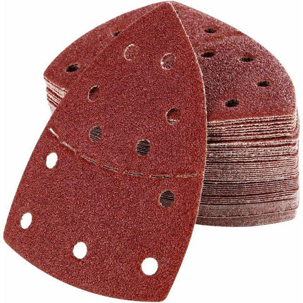 Sandpaper, Sandpaper for Bosch PSM 100A, PSM 160, PSM 200 AES, PSM 18, PDA 180, PSM 160 A/PSM 80/PRIO, 105 mm x 152 mm, 60-pack, Grit P40.
