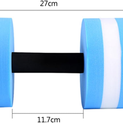 Water Dumbbells Set, 2PCS Water Dumbbells Pool Resistance Water Fitness Equipment Foam Dumbbell Water Aerobics Fitness Equipment.
