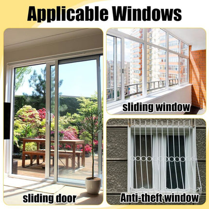 Sliding Window Locks, 4pcs Sliding Window Locks, Adjustable Window Lock for Sliding Doors - Reinforced Aluminum Alloy Security for Your Windows.