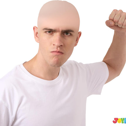 Halloween Bald Wig Latex Bald Wig For Men Women Halloween Costumes, Bald Wig Hat For Adults Costume Halloween Makeup Costume Accessories.