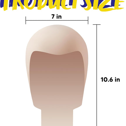 Halloween Bald Wig Latex Bald Wig For Men Women Halloween Costumes, Bald Wig Hat For Adults Costume Halloween Makeup Costume Accessories.
