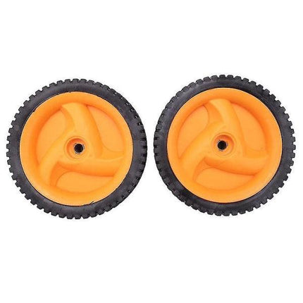 2-pack 196 mm lawn mower wheels compatible with Husqvarnaa Mcculloch 5324025-67, 5324029-36, 53240256.