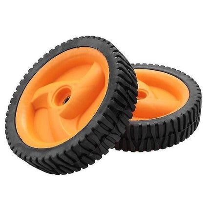 2-pack 196 mm lawn mower wheels compatible with Husqvarnaa Mcculloch 5324025-67, 5324029-36, 53240256.
