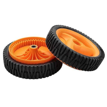 2-pack 196 mm lawn mower wheels compatible with Husqvarnaa Mcculloch 5324025-67, 5324029-36, 53240256.