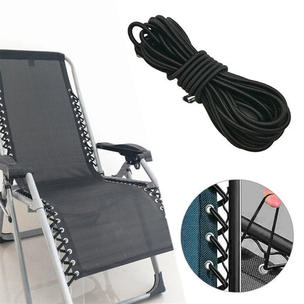 8pcs Folding Chair Sun Lounger Accessories Elastic Attachment Bungee.
