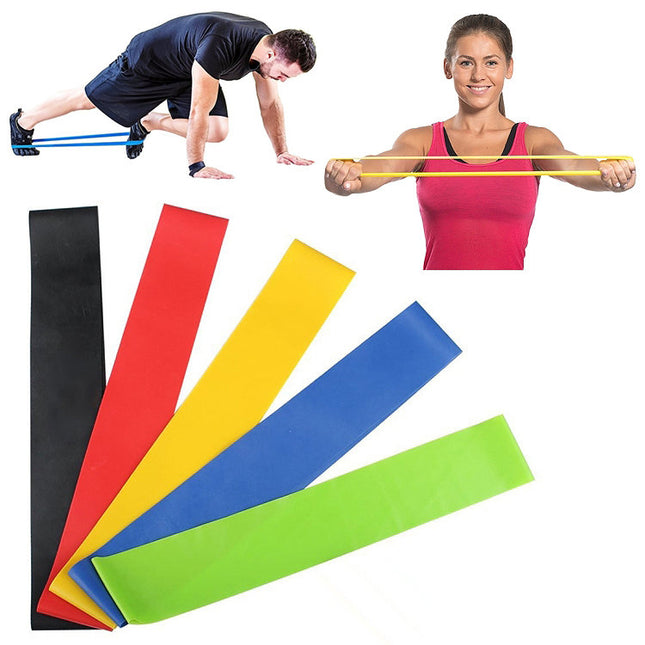 5-pack Exercise Bands / Rubber Bands - Training Multicolor multicolor.