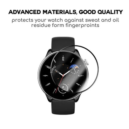 1-2 pcs compatible with Amazfit Gtr Mini Gtr 4 3 2 Pro 2E Smart Watch Full Cover Protection Cure Film Gtr3 Gtr4 Glass for Amazfit GTR 4 1 pc.