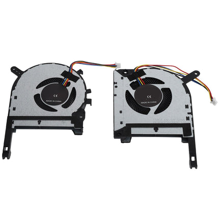 2pcs Laptop CPU GPU Cooling Fans Replacement Compatible with ASUS TUF FX505ge FX505gm FX505dt FX705.