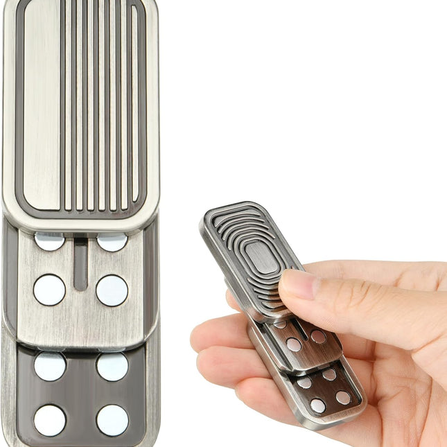 Metal Fidget Slider Toy, EDC Fidget Toy for Adults, Stress Relief for Anxiety.