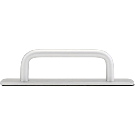 2pcs Self-Adhesive Aluminum Alloy Door Handle Push-Pull Sliding Door Handle Without Drilling for Gate Cabinet Toilet, 150 x 25mm.