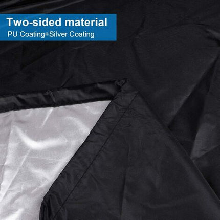 Grill cover, round grill cover, grill cover tarpaulin, grill cover tarpaulin waterproof anti-UV protection (70 x 70 cm),.