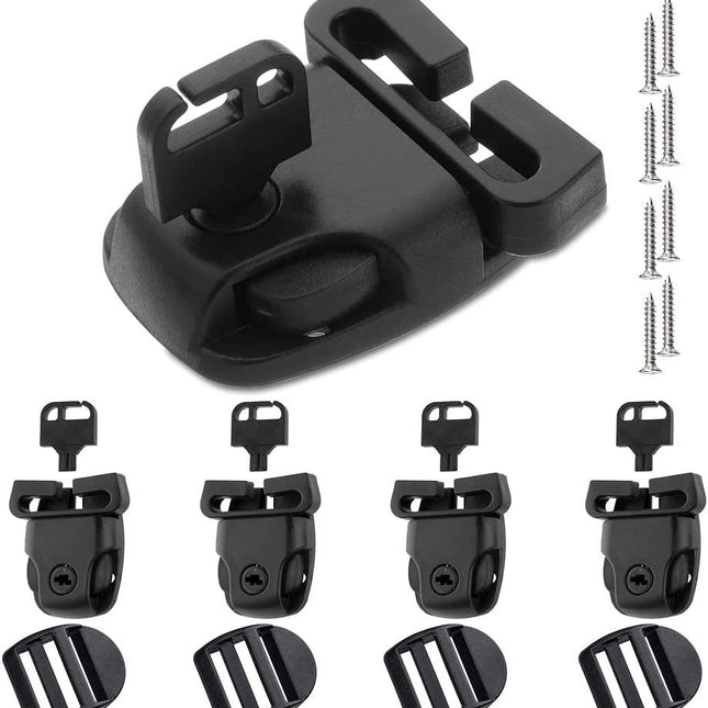 4-pack spa cover for hot tub with key for broken latch replacement repair accessories.