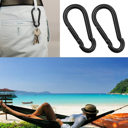 20 pcs Small Carabiners, Multifunctional Aluminum D-ring Clips_max.