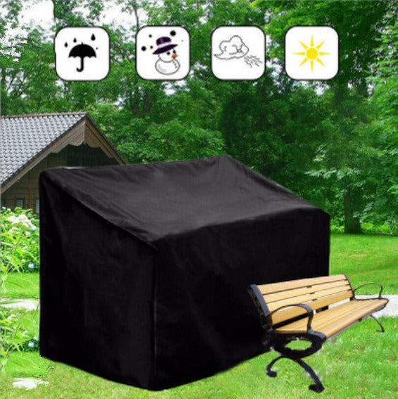 Sofa Cover Waterproof, 4-Seater Outdoor Sofa, Heavy Duty Deep Lounge, Large Garden Furniture with Air Vent.
