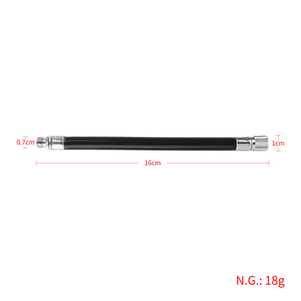 For Xiaomi scooter inflatable extension cord original model inflatable extension valve M365 Pro Pro2 1S extension tube Black.