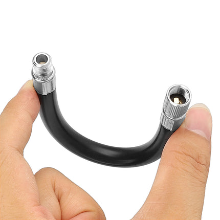 For Xiaomi scooter inflatable extension cord original model inflatable extension valve M365 Pro Pro2 1S extension tube Black.