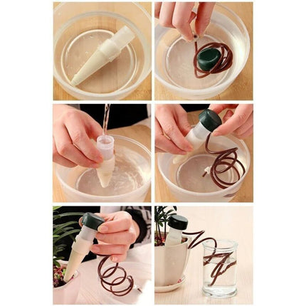 Automatic Drip Irrigation System with Self-Ceramic Probes, Indoor Plant Spikes for Watering Bonsai, Plants, Flowers, 8-Pack.